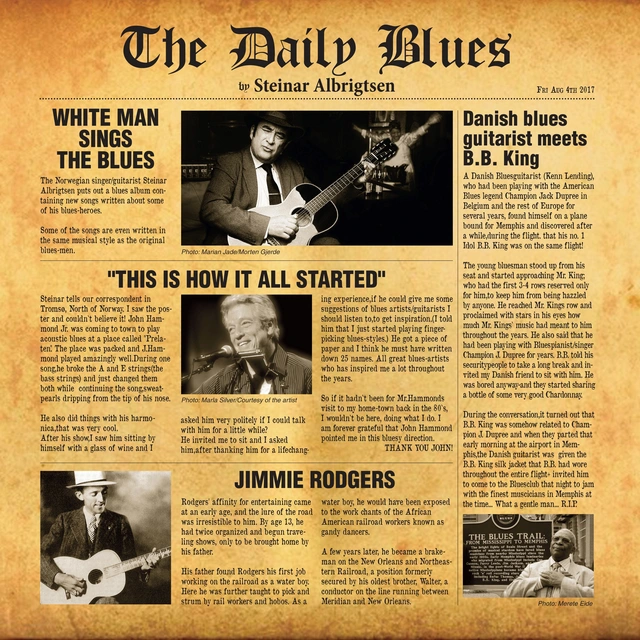 Steinar Albrigtsen The Daily Blues (LP-LTD) 
