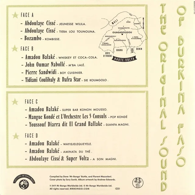 Diverse Artister Original Sound Of Burkina Faso (2LP) 
