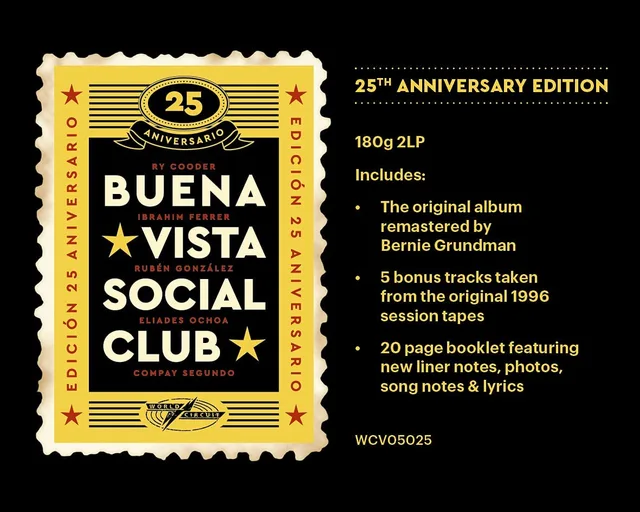 Buena Vista Social Club Buena Vista Social Club - 25th… (2LP) 