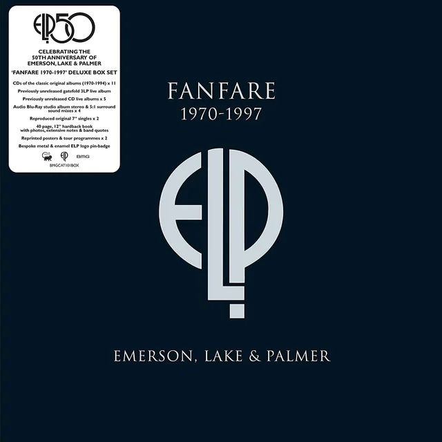 Emerson, Lake & Palmer Fanfare 1970-1997 DLX (3LP+16CD+BD-A) 