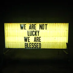 Ben Trickey We Are Not Lucky We Are Blessed (LP)