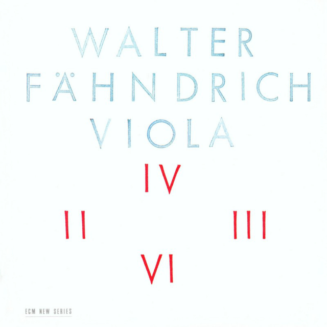 Walter Fähndrich Viola (LP) 