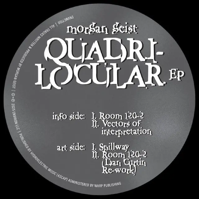 Morgan Geist Quadrilocular EP (12") 