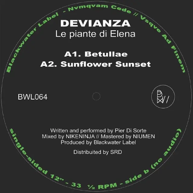 Devianza Le Piante Di Elena (12") 