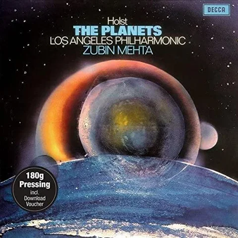 Zubin Mehta/Los Angeles Philharmonic Holst: The Planets (LP) 