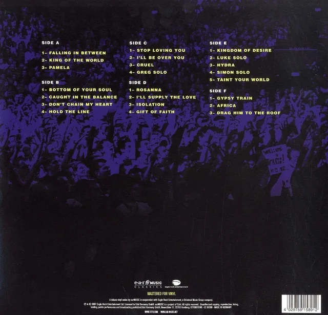 Toto Falling In Between Live (3LP) 