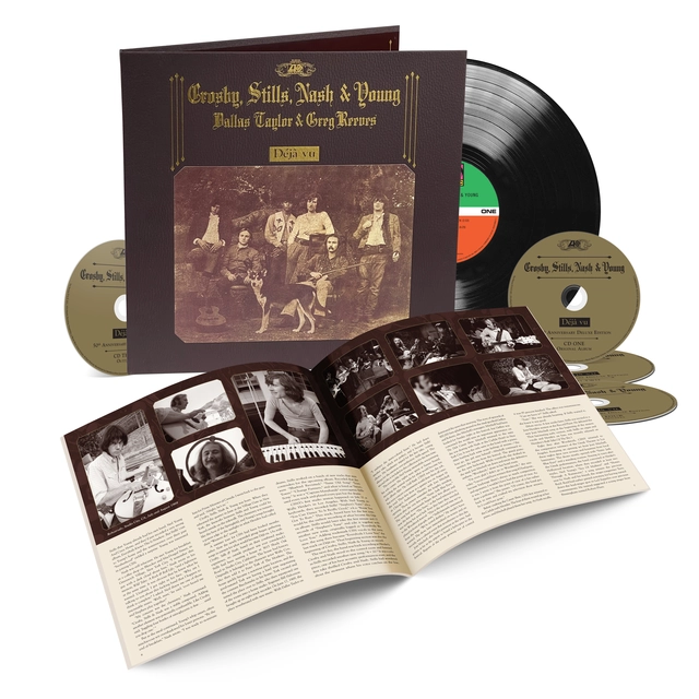 Crosby, Stills, Nash & Young Deja Vu - 50th Anniversary (LP+4CD) 