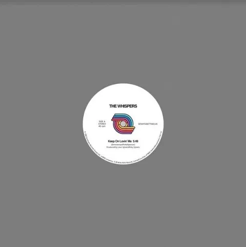 The Whispers Keep On Lovin Me/Turn Me Out (12") 