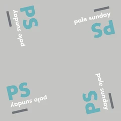 Pale Sunday &amp; Postal Blue Pale Sunday &amp; Postal Blue Split (7")