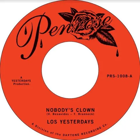 Los Yesterdays Nobody's Clown/Give Me One More… (7") 
