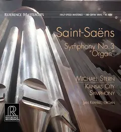 Michael Stern/Kansas City Symphony Saint-Saens: Symphony No. 3 'Organ' (LP)