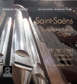 Michael Stern/Kansas City Symphony Saint-Saens: Symphony No. 3 'Organ' (LP)