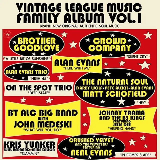 Diverse Artister Vintage League Music Family Album (LP) 