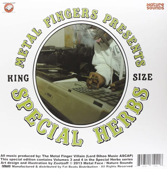 MF Doom Special Herbs Vol. 3 & 4 (2LP+7'') 