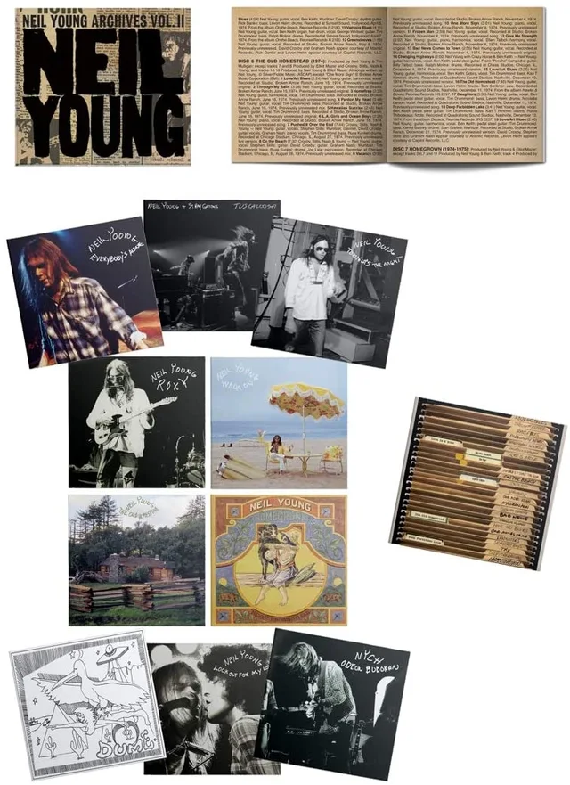 Neil Young Archives Vol. II: 1972-1976 - LTD (10CD) 