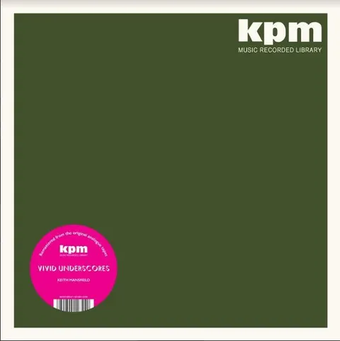 Keith Mansfield Vivid Underscores (LP) 