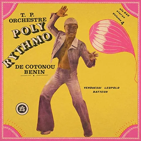 T.P Orchestre Poly Rythmo De Cotonou… Vol 4 - Yehouessi Leopold Batteur (LP) 