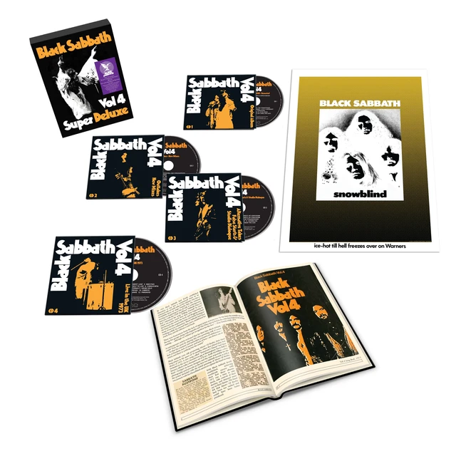 Black Sabbath Vol 4 - Super Deluxe Edition (4CD) 