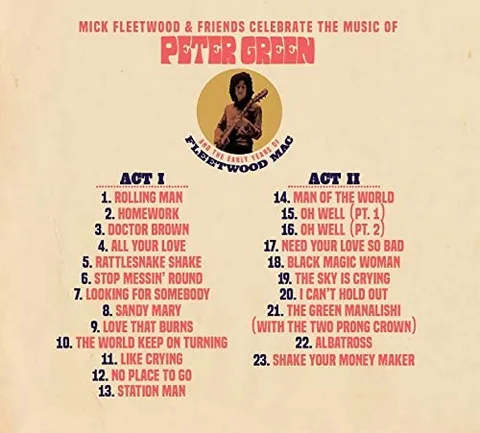 Mick Fleetwood & Friends Celebrate The Music Of Peter Green (2CD) 