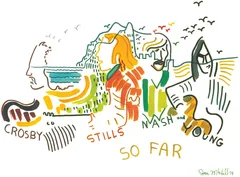 Crosby, Stills, Nash &amp; Young So Far (LP)