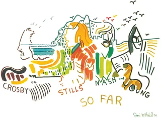 Crosby, Stills, Nash &amp; Young So Far (LP)