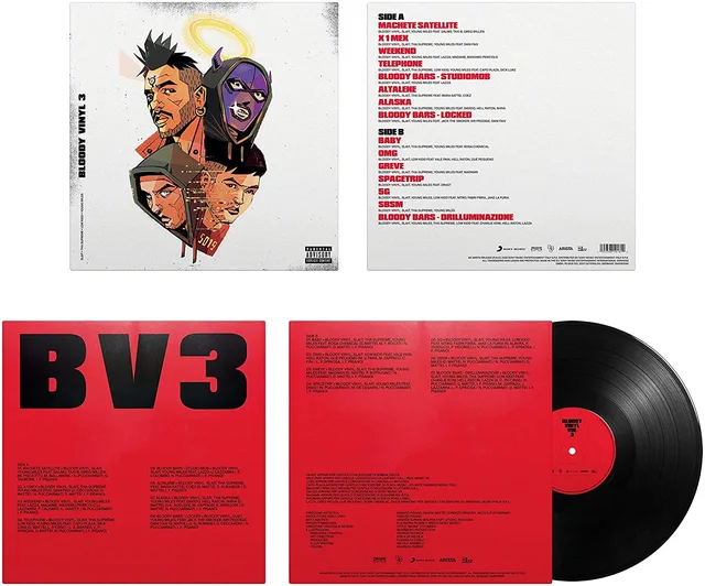 DJ Slait Bloody Vinyl Mixtape 3 (LP) 