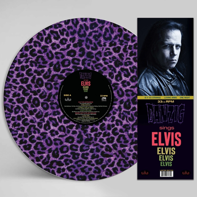 Danzig Sings Elvis - LTD Purple Leopard PD (LP) 