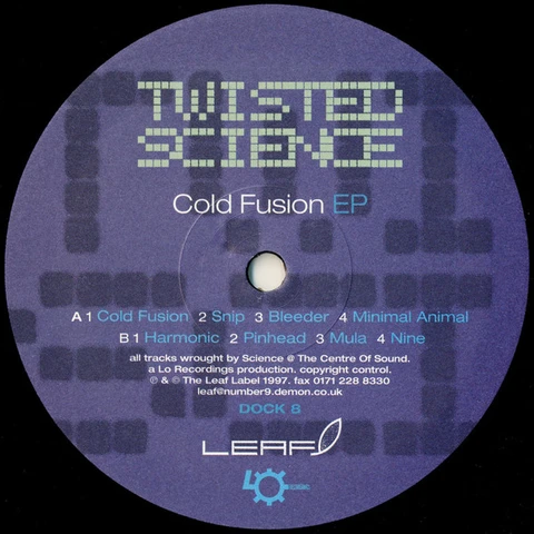Twisted Science Cold Fusion EP (12") 