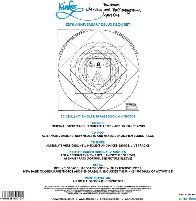The Kinks Lola Vs Powerman - LTD Box (3CD + 2x7") 