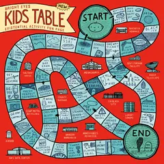 Bright Eyes Kids Table (12")