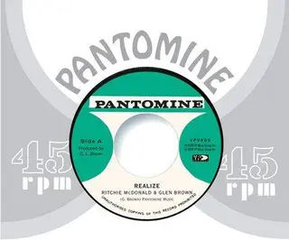 Ritchie McDonald/Glen Brown/Tommy McCook Realize / Determination Skank (7") 