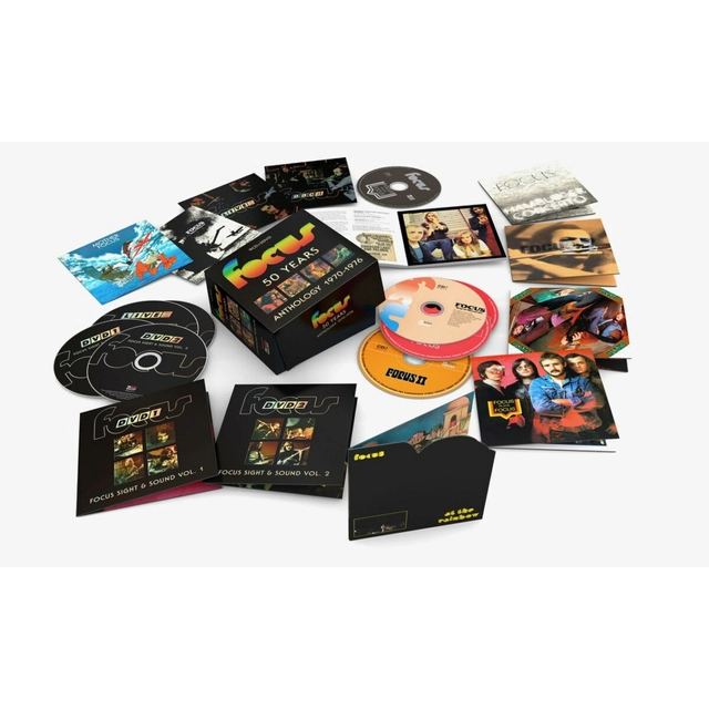 Focus 50 Years: Anthology 1970-1976 (9CD+2DVD) 