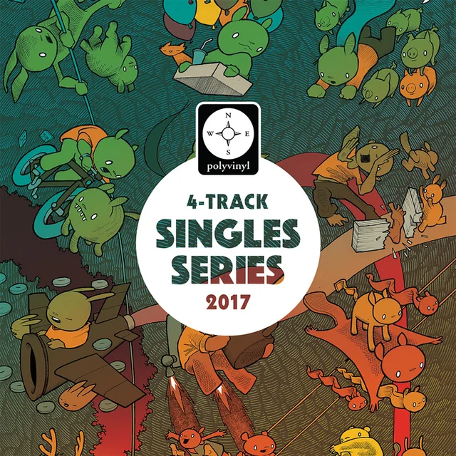 Diverse Artister Polyvinyl 4-Track Single Series 1 (LP) 