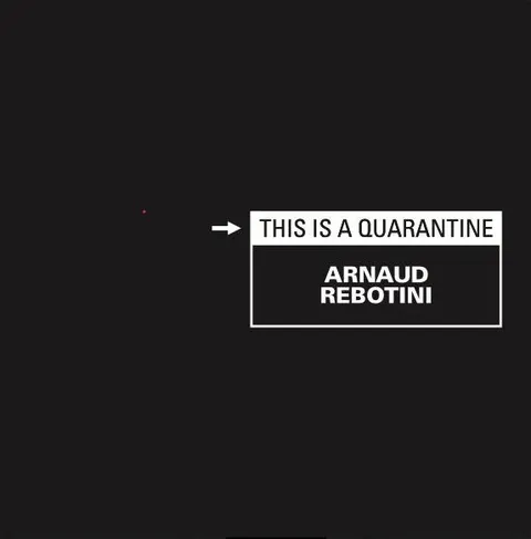 Arnaud Rebotini This Is A Quarantine - LTD (4LP) 