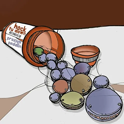 Hock Tu Down (Lee Scott & Reklews) Prozium Peddlin (LP) 