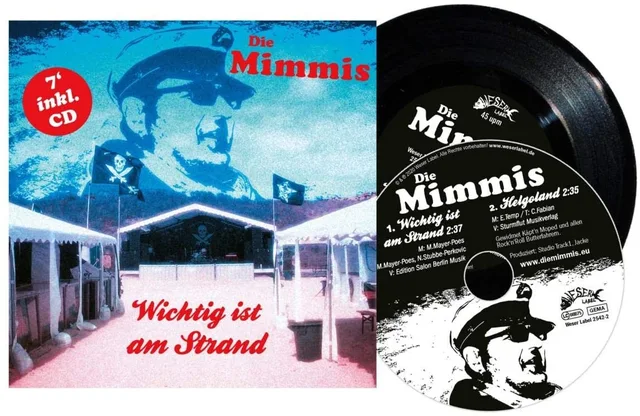 Die Mimmi's Wichtig Ist Am Strand (7"+CD) 