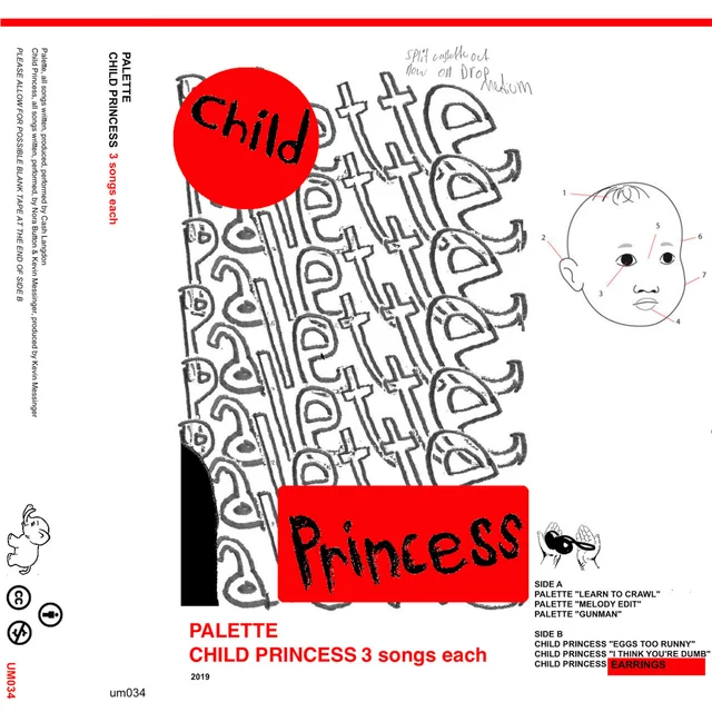 Palette / Child Princess 3 Songs Each (MC) 