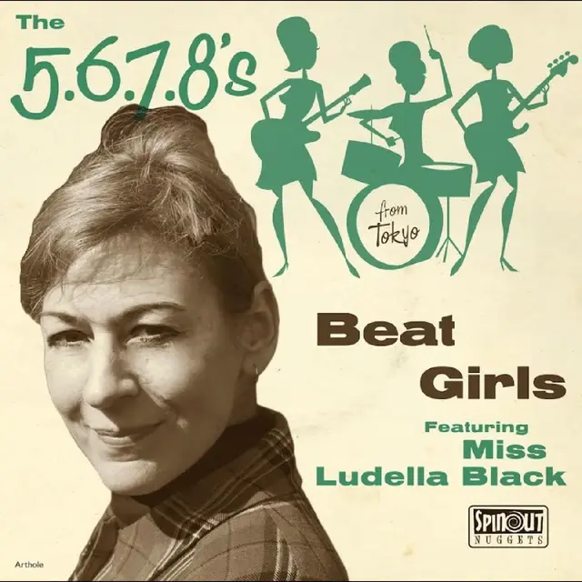 The 5.6.7.8's Beat Girls EP Feat. Miss Ludella… (7") 