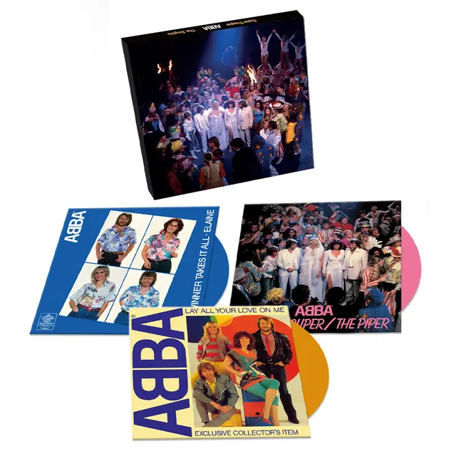 ABBA Super Trouper - Singles Box (3 x 7") 