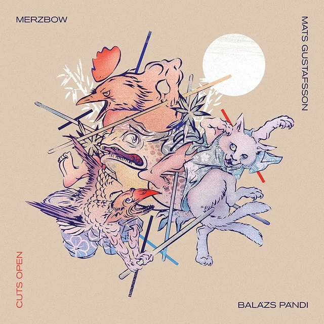 Merzbow, Mats Gustafsson, Balazs Pandi Cuts Open - LTD (2LP) 