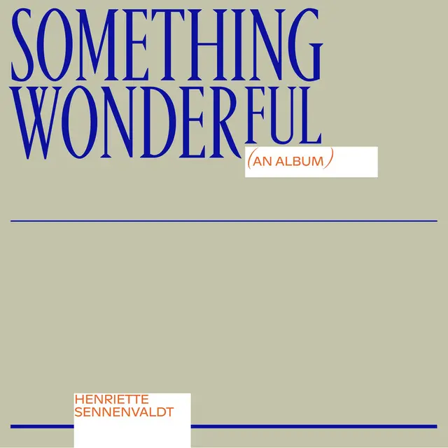 Henriette Sennenvaldt Something Wonderful (LP) 