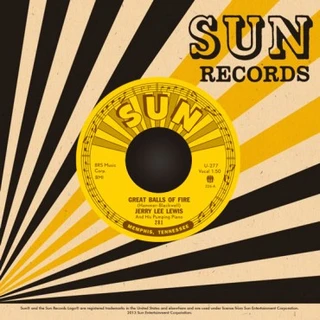 Jerry Lee Lewis Great Balls Of Fire (7") 