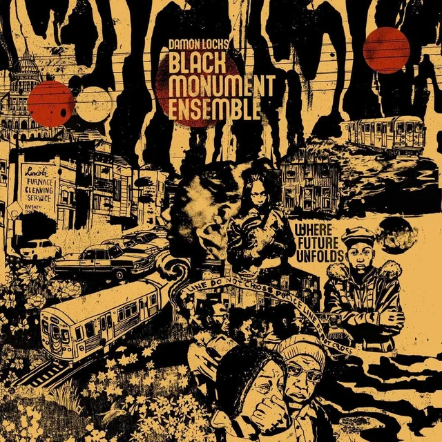 Damon Locks Black Monument Ensemble Where Future Unfolds (LP) 