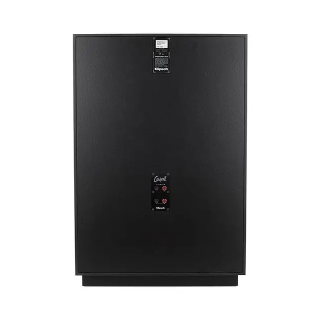 Klipsch Cornwall IV, svart ask 3-veis hornhøyttaler, 15" bass, 102 dB 