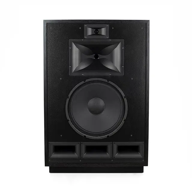 Klipsch Cornwall IV, svart ask 3-veis hornhøyttaler, 15" bass, 102 dB 