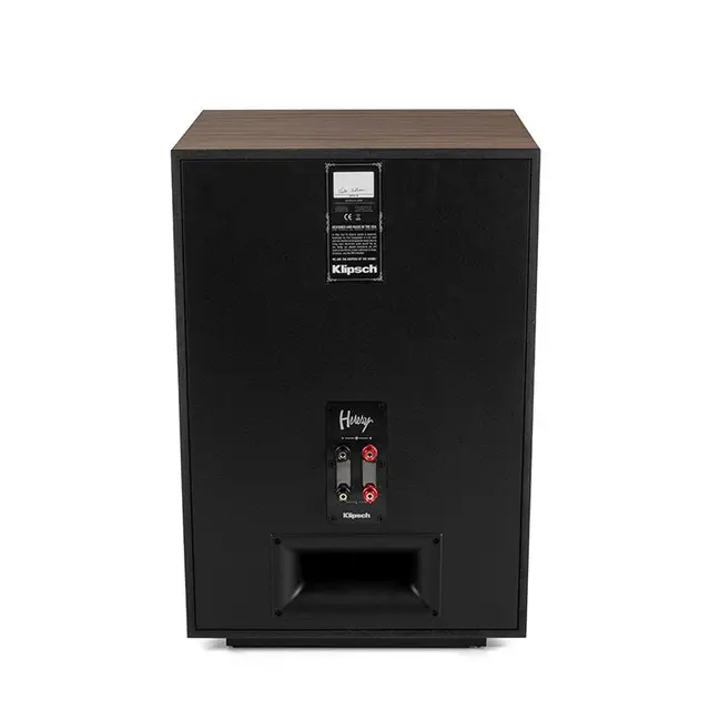 Klipsch Heresy IV, valnøtt 3-veis hornhøyttaler, 12" bass, 99 dB 