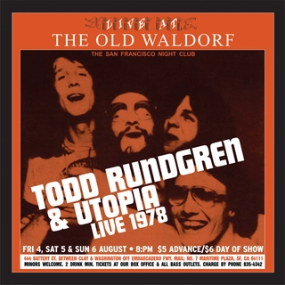 Todd Rundgren &amp; Utopia Live At The Old Waldorf - LTD (2LP)