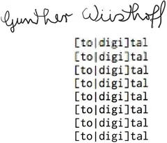 Gunther Wüsthoff Todigital (LP)