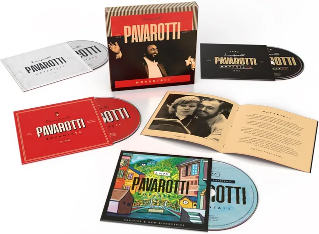 Luciano Pavarotti Novanta - Deluxe Edition (4CD) 