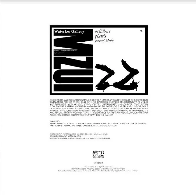 Gilbert / Lewis / Mills Mzui (LP) 